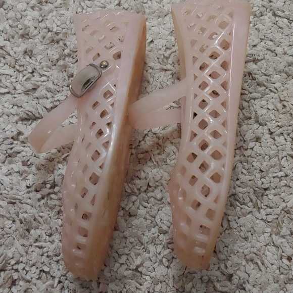 Old Navy Pink Jellys - Picture 2 of 3